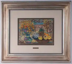 Autumn composition by Michele Cascella, offered May 2025