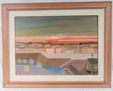 Carlo Zocchi, View of the port, 1958