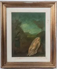 Untitled by Fernando Troso, framed, offered May 2025