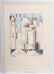 Architectures, multiple on paper by Franco Gentilini, offered May 2025