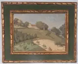 Carmile Puzzolo, Country landscape, 1971, framed