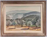 Giovanni Omiccioli, Landscape with trees
