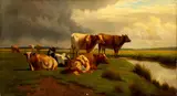 William Sidney Cooper, Landscape with oxen
