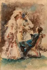 Untitled by Tranquillo Cremona, offered May 2025