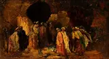 Adolphe Joseph Thomas Monticelli, Orientalist scene