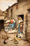 Filippo Indoni, Peasant scene