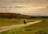 Lorenzo Delleani, Hilly landescape