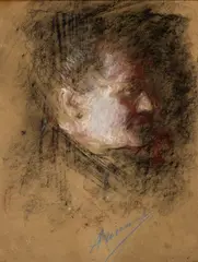 Antonio Mancini, Adele Mancini portrait