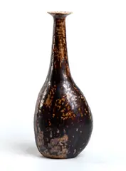Little brown bottle by Guido Gambone, offered May 2025