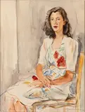 Antonio Barrera, Female figure, 1944