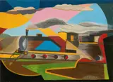 Giulio D'Anna, Dinamismo di un treno