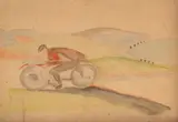 Mario Guido dal Monte, Motociclista, 1927