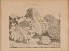 Still life by Giorgio Morandi, 1921, Signature upper center: Morandi. On the back a label by Galleria Don Chisciotte in Rome, offered May 2025