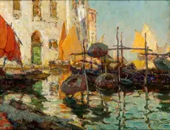 Eugenio Bonivento, Venetian landscape