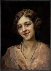 Giuseppe Amisani, Portrait of a young lady