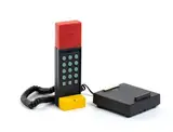Enorme Telephone by Ettore Sottsass, 1986, ABS polymer casing, offered May 2025