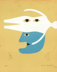 Victor Brauner, Composition, 1964
