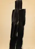 Lorenzo Guerrini, Untitled, black, 1991