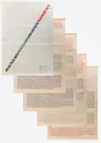 Joseph Kosuth, Practice (n. 5 sheets)