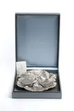 Gianmaria Buccellati, Sterling silver Marine Shell centerpiece, marine shells' braided shaped. Accompanied by a Gianmaria Buccellati's box.Sterling silver
