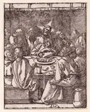 The Last Supper by Albrecht Durer, From "The Little Passion". Woodcut, offered Apr 2025