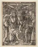 Crucifixion by Albrecht Durer, From "The Little Passion". Woodcut, offered Apr 2025
