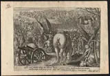 Jan van der Straet Giovanni Stradano, The Siege of Milan, Engraving
