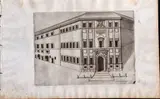 Giacomo Lauro, Palazzi diversi nel'alma cità di Roma et altre, 1655, Lot of five engravings from the work "Palazzi diversi nel'alma cità di Roma et altre. Ad instanza di Giambattista