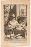 Francesco Villamena, Caesar Baronius, Etching