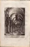 Giovanni Battista Falda, Il nuovo teatro delle fabriche, et edificii, in prospettiva di Roma moderna..., Lot of ten plates from various editions of the work "Il nuovo teatro delle fabriche