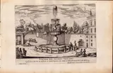 Giovanni Battista Falda, Le fontane di Roma nelle piazze e luoghi publici della città, con li loro prospetti, come sono al presente, Lot of ten plates taken from various editions of the work "Le fontane di Roma nelle piazze e luoghi publici della