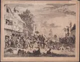 Cornelis Dusart, Village Festival, 1685, Etching