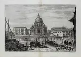 Michele Marieschi, Templum S. Mariae Salutis Cleric. Regul. Congregationis a Somascha..., From the series "Magnificentiores Selectioresque Urbis Venetiarum Prospectus". Etching