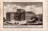 Alessandro Specchi, Palazzo Pontifico al Vaticano | Palazzo Borghese | Palazzo Barberini | Palazzo Pamphilj al Collegio Romano | Palazzo Colonna, Lot of five plates depicting the palaces of Rome. Etching
