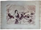 Giovanni Ottaviani, The Liberation of a Prisoner, after Guercino, Etching