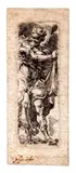 Gaetano Gandolfi, Standing figure, Etching