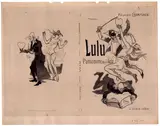 Jules Chéret, Lulu. Pantomime en 1 Acte, Lithograph