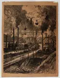 Joseph Pennell, The Travellers, Charleroi
