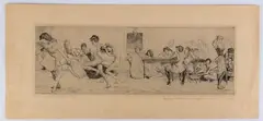 Die Hexenschule by Otto Greiner, 1907, Etching, offered Apr 2025
