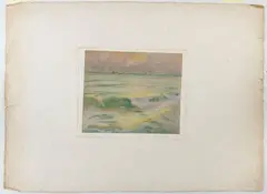 The wave by Angelo Rossini, Lot of two prints: The wave Lithograph, offered Apr 2025