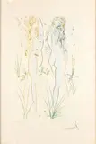 Return, Return, O Shulamite - from Solomon's Song of Songs by Salvador Dalí, Etching with stencil colouring, offered Apr 2025