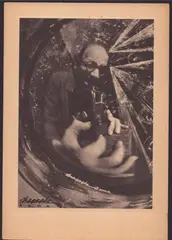 Arturo Bragaglia. Fotodinamica Futurista by Anton Giulio Bragaglia, Futurist postcard, offered Apr 2025
