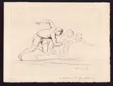 André Dunoyer de Segonzac, 100-meter dash, Drypoint