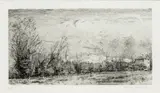 Virgilio Tramontin, San Vito al Tagliamento, 1978, Etching