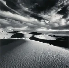 Desert Clouds, Merzough, Sahara, Morocco by Michael Kenna, 1996, Black and white gelatine silver print Cm, offered Apr 2025