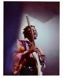 David Redfern, Jimi Hendrix, 1969, Digital color print on D-bond Cm