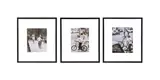 Ron Galella, Jackie Kennedy with son John Jr. Central Park, 1969, (Triptych)