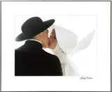 Oliviero Toscani, Suora e prete, 1991, Canson Baryta inkjet print (printed