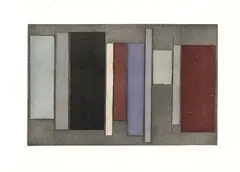 Three celestials by Toti Scialoja, 1975, offered Mar 2025