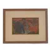 Umberto Carabella, The picnic, framed